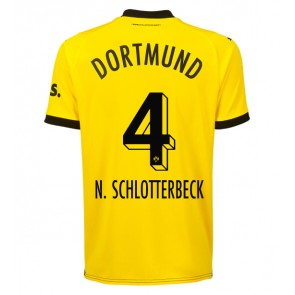 Borussia Dortmund Nico Schlotterbeck #4 Hemmatröja 2023-24 Kortärmad